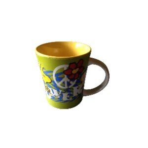 Charlie Brown Peanuts Flower Power Mug